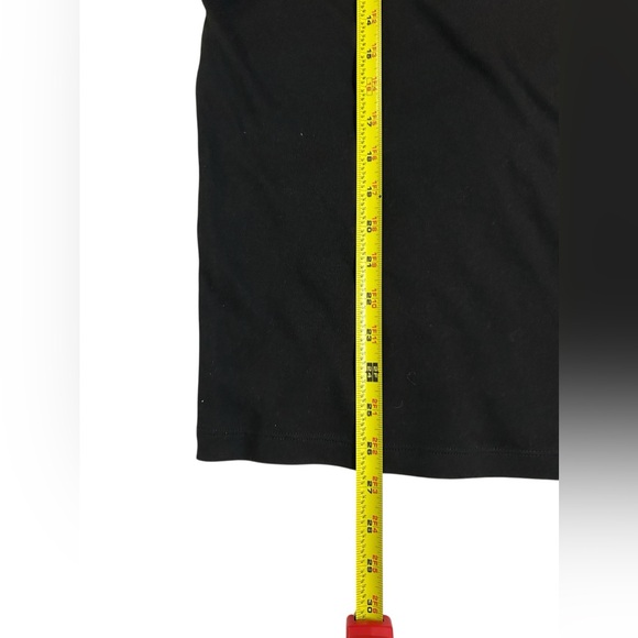 Alfani Men's Two-toned 1/4th Zip Black and Gray Polo Short Sleeve Shirt | Large - Picture 4 of 9